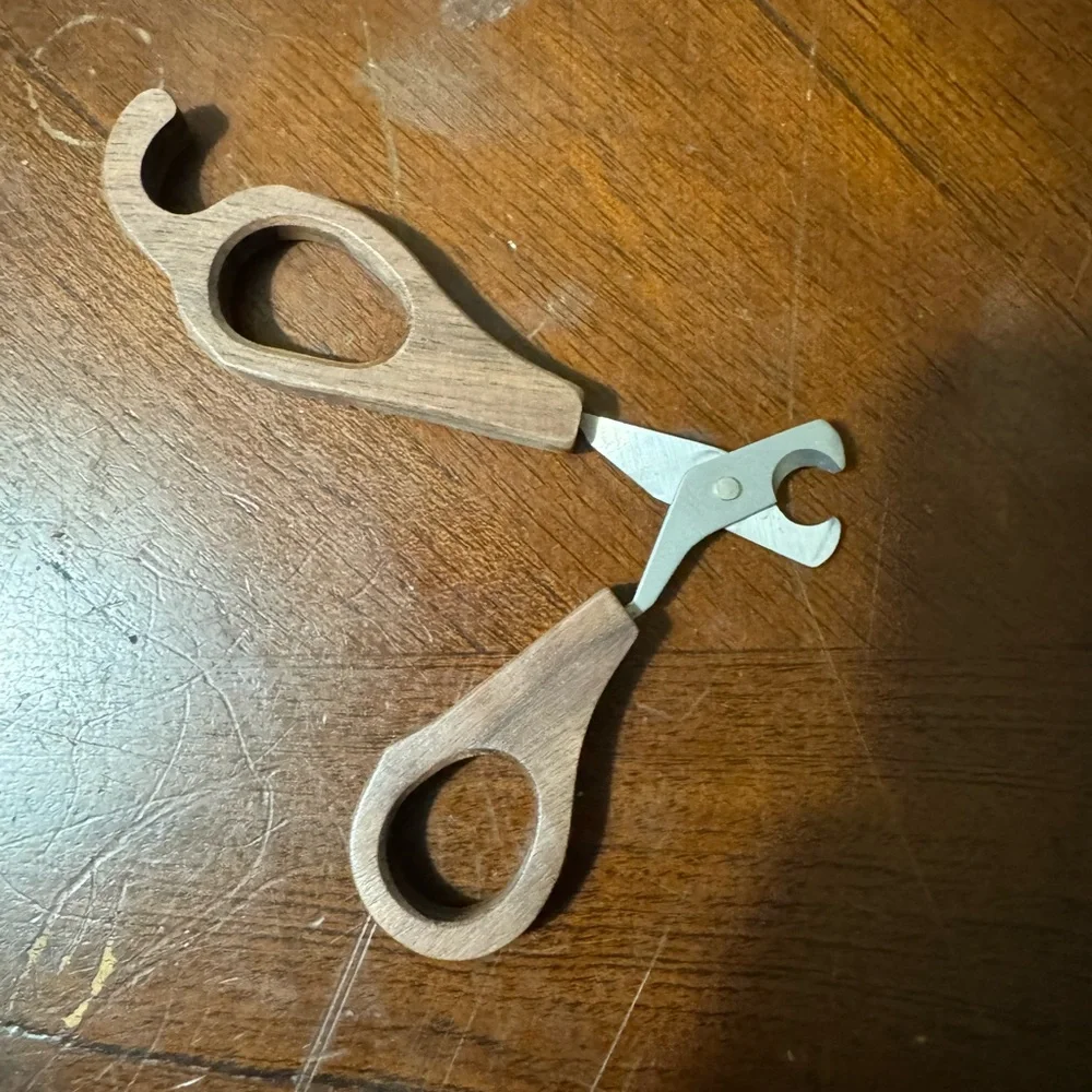 Wood Detail Mini Dog/Cat Nail Clippers